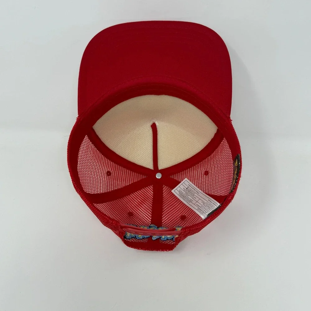 Pokemon Pokeball Red White Trucker Hat Youth OSFM Snapback Cap 2016 Nintendo